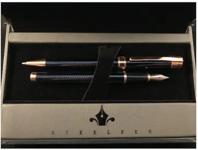 STEELPEN DOLMA KALEM+TÜKENMEZ KALEM SET CAPITAL SERİSİ 288
