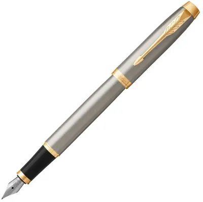 PARKER DOLMA KALEM IM GT BRUSHED METAL 1931656