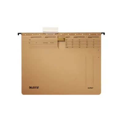 LEITZ 1914 TEK TELLİ ASKILI KRAFT DOSYA