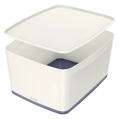LEITZ SAKLAMA KUTUSU MYBOX GENİŞ L-5216 GRİ