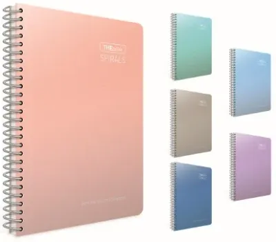 GIPTA DEFTER THEBOOK SPIRALS A4 SPİRALLİ SERT KAPAK 140 YP. ÇİZGİLİ 5506