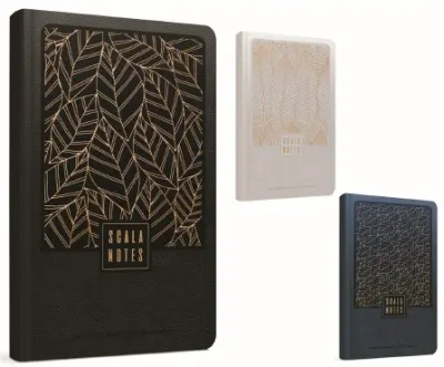 GIPTA DEFTER SCALA NOTES 13X21 İPLİK DİKİŞLİ SERT KAPAK 120 YP.DÜZ 3570