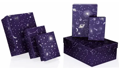 GIPTA KUTU SETİ 6 LI COSMIC DİKDÖRTGEN BX69930