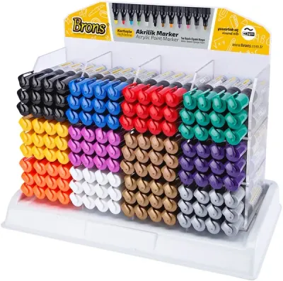 BRONS AKRİLİK MARKER 144 'LÜ BR-4001