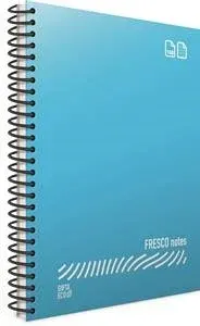 GIPTA DEFTER EKO FRESCO A4 SPİRALLİ PP KAPAK 72YP.DÜZ 4934