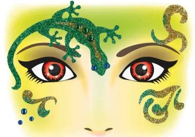 HERMA ETİKET FACE ART DECOR GECKO 15302