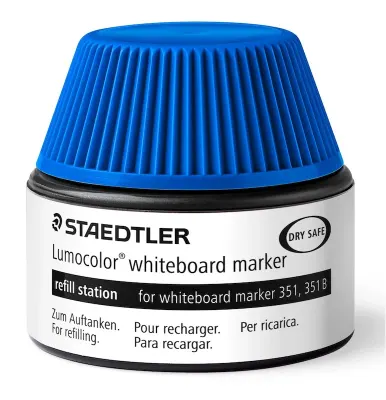 STAEDTLER BEYAZ TAHTA KALEMİ LUMOCOLOR  MÜREKKEBİ MAVİ 488 51-3 02
