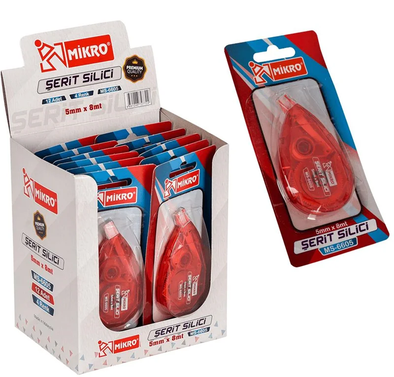 MİKRO ŞERİT SİLİCİ MS-6605-12 5 MM x 8 MT