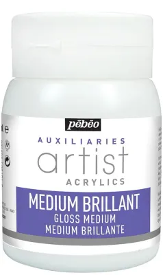 PEBEO YARDIMCI MALZEME AKRİLİK BOYA MEDIUM PARLAK EF 500 ML 520950
