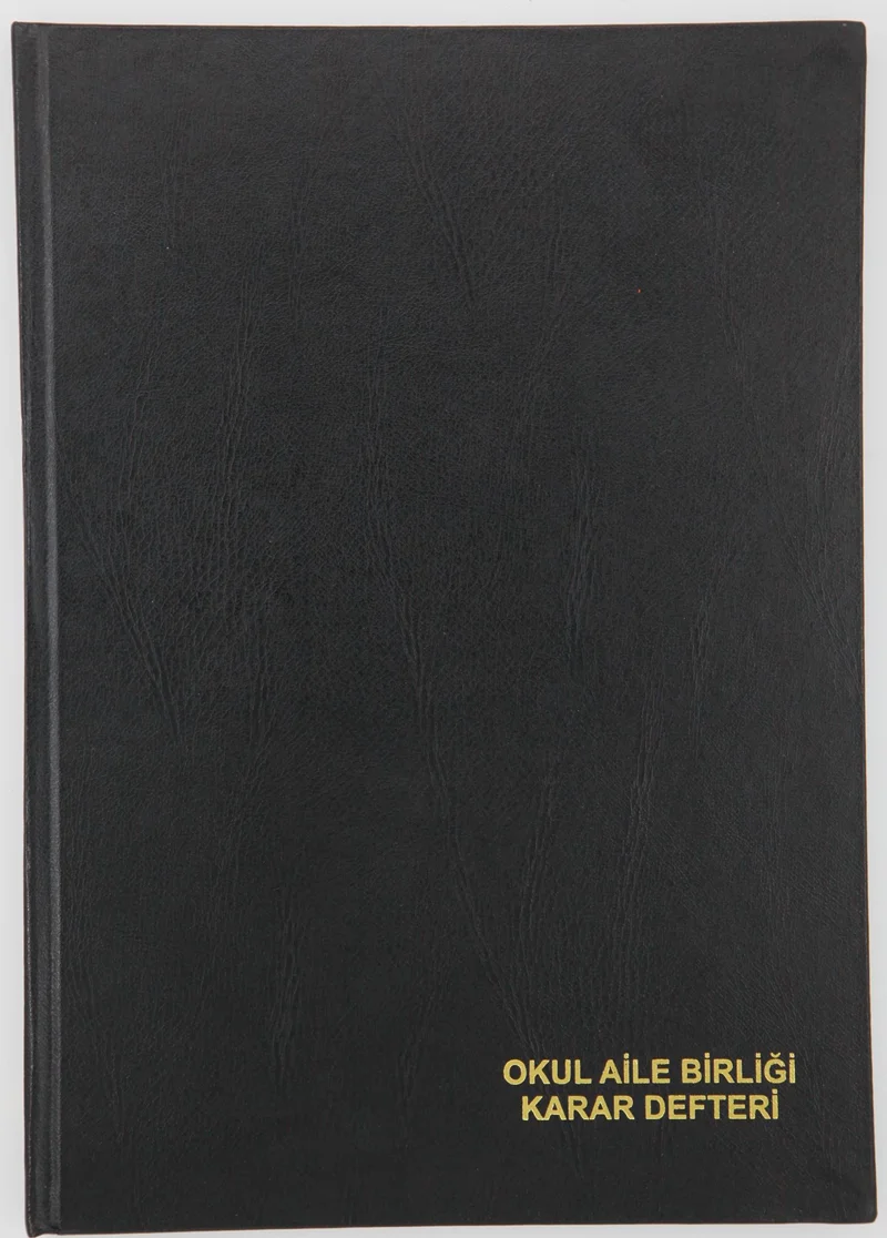 DİLMAN OKUL AİLE BİRLİĞİ KARAR DEFTERİ CİLTLİ 22x32 96 YP 5314