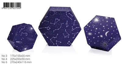 GIPTA KUTU SETİ 3 LÜ ALTIGEN COSMIC BX70440