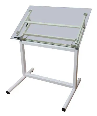 AKYAZI ÇİZİM MASASI CAM TABLA PROF. 70X100 0226-1