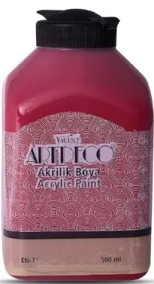 ARTDECO AKRİLİK BOYA 500 ML KADİFE KIRMIZI Y-070L-3019
