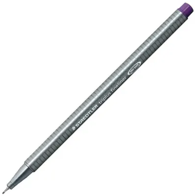 STAEDTLER FINELINER TRIPLUS 0.3 KOYU LEYLAK 334-69