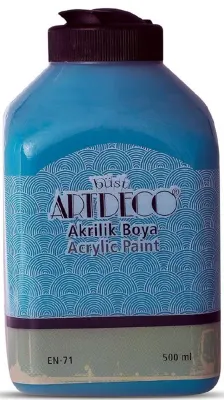 ARTDECO AKRİLİK BOYA 500 ML KELEBEK MAVİ Y-070L-3044