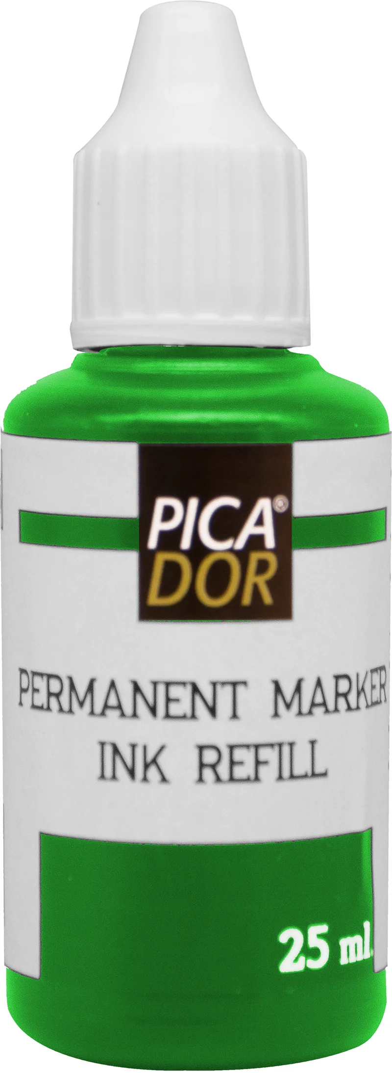 PICADOR PERMANENT MARKER MÜREKKEBİ 25 ML YEŞİL KB025