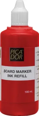 PICADOR TAHTA KALEM MÜREKKEBİ 100 ML KIRMIZI KB007