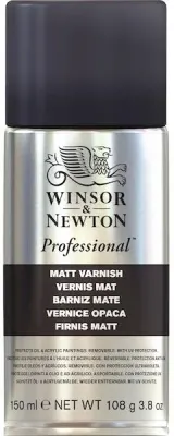 W&N YARDIMCI MALZEME MATT VARNISH (MAT VERNİK) 150 ML SPREY WN-3034981