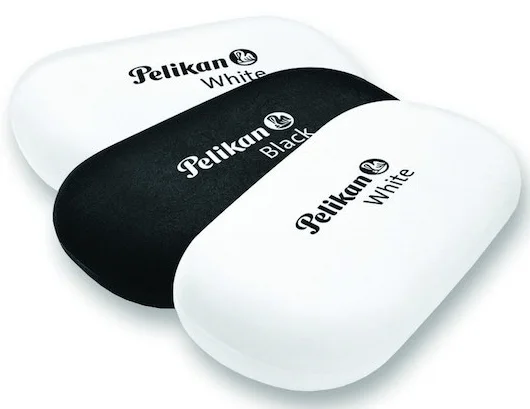PELİKAN SİLGİ OVAL SİYAH-BEYAZ 20 Lİ 621185