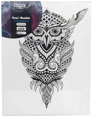 CEO ART TUVAL 35x50 MANDALA BAYKUŞ CEO-MT0005