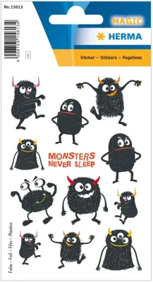 HERMA ETİKET MAGIC MONSTERLER UYUMAZ 15613