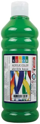 SÜDOR AKRİLİK BOYA 500 ML A.YEŞİL SD1009-10