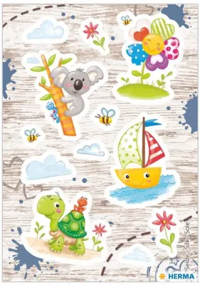 HERMA ETİKET MAGIC SAND BOX FRIENDS SILK 15593
