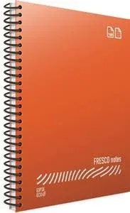 GIPTA DEFTER EKO FRESCO A4 SPİRALLİ PP KAPAK 96 YP.DÜZ 4937