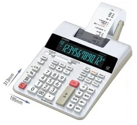 CASIO HESAP MAKİNESİ ŞERİTLİ FR-2650RC-DC 12 HANE