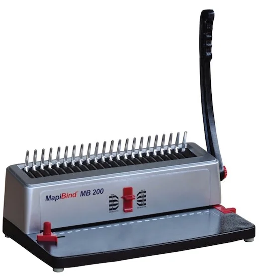 MAPİBIND CİLT MAKİNESİ PLASTİK SPİRAL MB200 2000002
