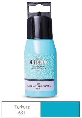 ARTDECO BOYUTLU BOYA 60 ML TURKUAZ Y-042C-631