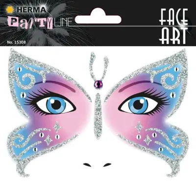 HERMA ETİKET FACE ART DECOR KELEBEK 15308