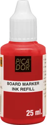 PICADOR TAHTA KALEM MÜREKKEBİ 25 ML KIRMIZI KB019