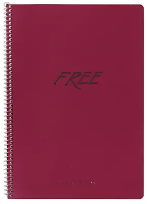 KESKİN DEFTER FREE PLATİNUM A4 PP KAPAK SPİRALLİ 80 YP. ÇİZGİLİ 320321
