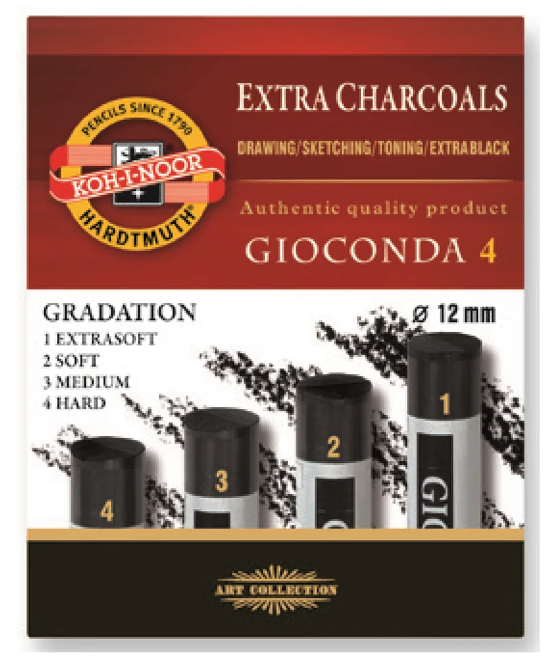 KOHINOOR ARTIFICIAL EXTRA CHARCOALS 8694-004001KZ