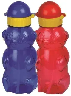 B&amp;D MATARA 500 ML PLASTİK FİGÜRLÜ İNCE PİPETLİ BD-MT0017