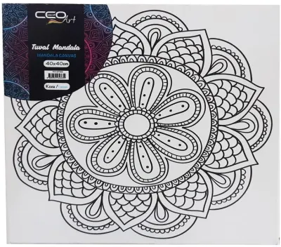 CEO ART TUVAL 40x40 MANDALA MODEL 3 CEO-MT0009