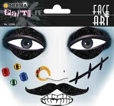 HERMA ETİKET FACE ART DECOR KORSAN 15306