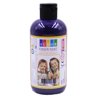 SÜDOR PARMAK BOYASI 250 ML MOR SD8008-09