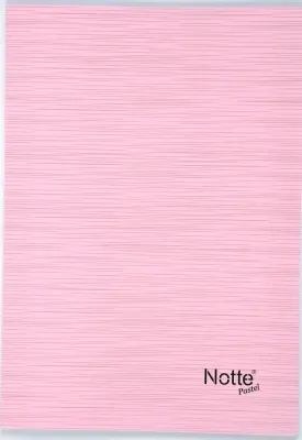 NOTTE DEFTER A4 PASTEL PP 100 YP KAR. 10-333