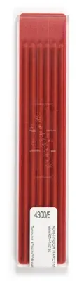 KOHINOOR COLOURED LEADS 2.0-120 RED 4300-005004PK