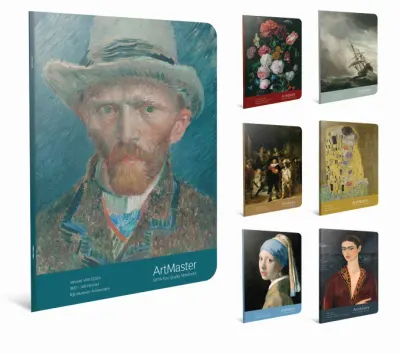 GIPTA DEFTER ART MASTER 17x24 TEL DİKİŞ KARTON KAPAK 60 YP. NOKTALI 6095