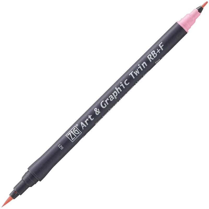 ZIG ART&amp;GRAPHIC TWIN RB TUT-95 21 LIGHT PINK
