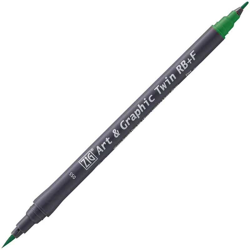 ZIG ART&amp;GRAPHIC TWIN RB TUT-95 55 DEEP GREEN