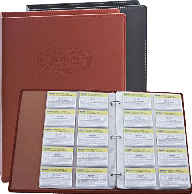 KEJEA KARTVİZİTLİK DERİ KAHVE 400LÜ K-174 15307271