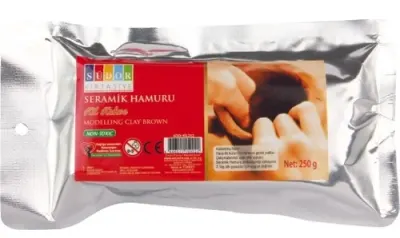 SÜDOR SERAMİK KİL 250 GR KAHVE KİL252