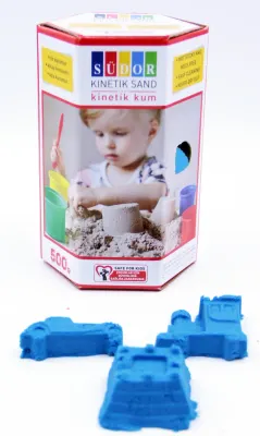 SÜDOR KİNETİK KUM KUTULU 500 G MAVİ KS01-4