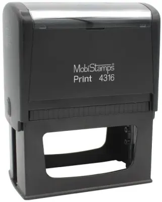 MOBİSTAMPS KAŞE 4316 MAVİ KEÇELİ