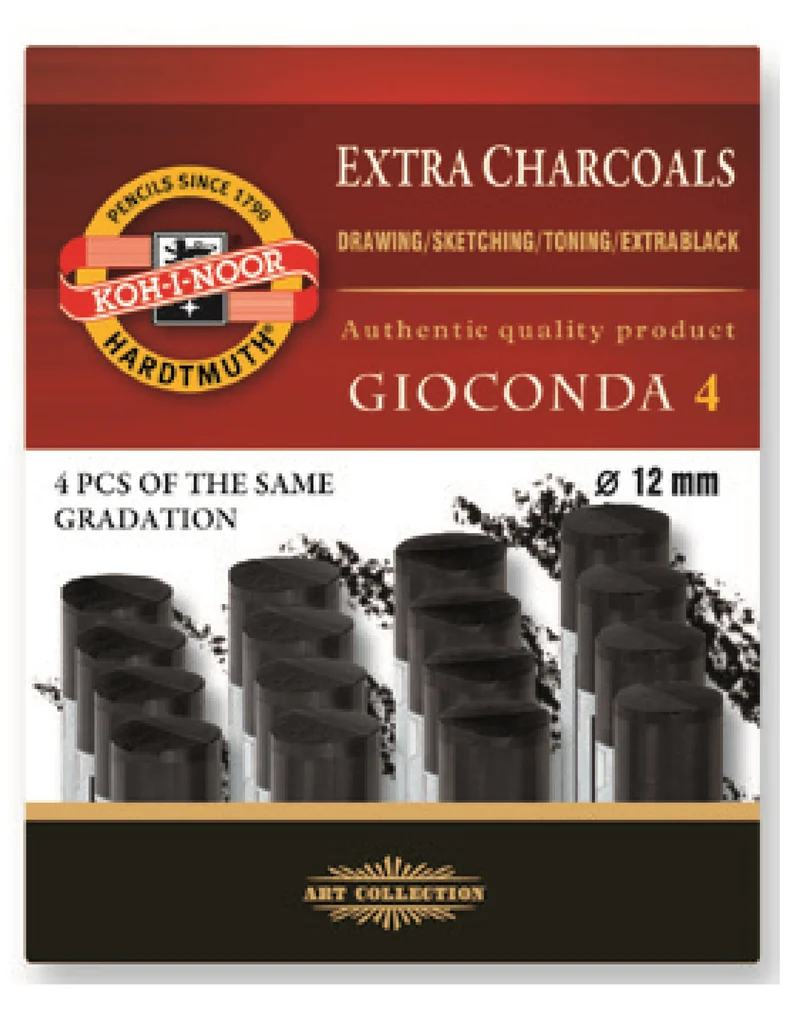 KOHINOOR ARTIFICIAL EXTRA CHARCOALS 8694-001002KZ