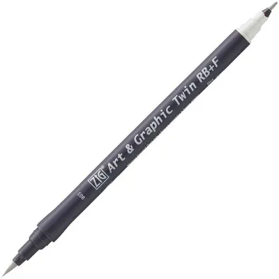 ZIG ART&amp;GRAPHIC TWIN RB TUT-95 803 WARM GRAY 2